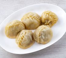 Манты с мясом