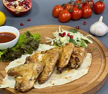 Шашлык из куриных крылышек