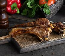 Шашлык из бараньей корейки