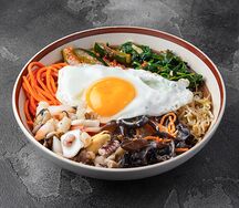 Пибимпаб с морепродуктами