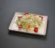 Салат Цезарь с креветкой