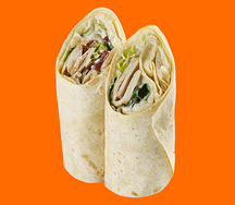 Ролл с курицей и соусом блю чиз