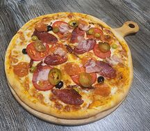 Острая с маслинами 