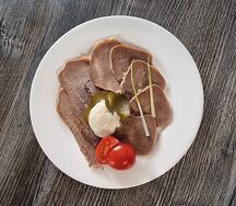 Язычок с хреном