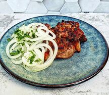 Шашлык из cвинoй шеи