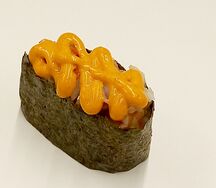 Гункан с креветкой