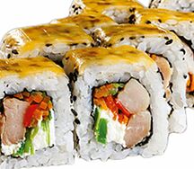 Запеченный ролл Чик & Чиз