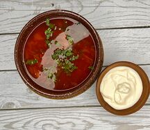 Борщ с говядиной