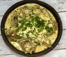 Цыпленок на кеци по-шкмерски