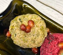 Пхали из зеленой фасоли