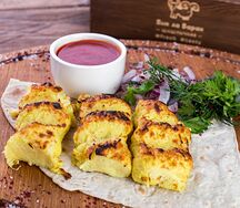 Кебаб из картофеля