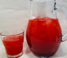 Лимонад малиновый