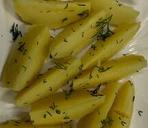 Отварной картофель