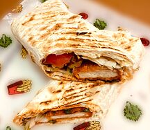 Куриные стрипсы в лаваше