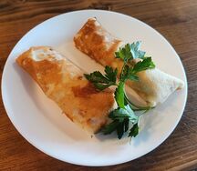 Блинчик с ветчиной и сыром