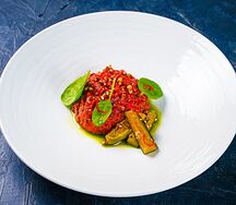 Тартар из говядины Кимчи