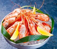 Креветки магаданские отварные