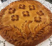 Пирог с капустой и яйцом
