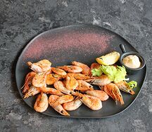 Жареные креветки
