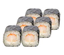 Маки с креветкой