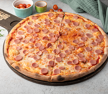 Пицца детская с сосисками