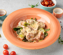 Креветки в сливочном соусе