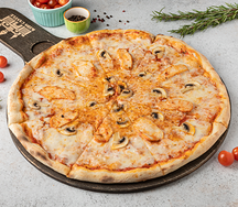 Пицца Курица с грибами