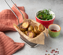 Картофель бейби с чесноком