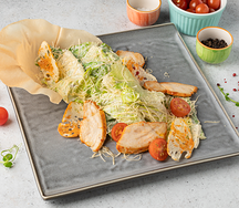 Салат Цезарь курица