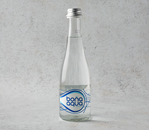 Вода Бон Аква стекло с газом