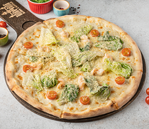 Пицца Цезарь креветки