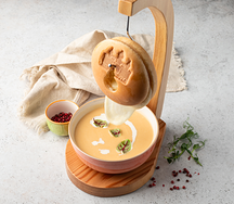 Крем-суп из лосося