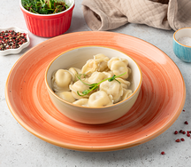 Пельмешки с бульоном