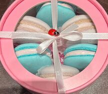 Подарочный набор с макаронсами мини