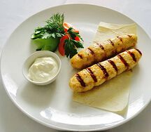 Люля-кебаб из картошки