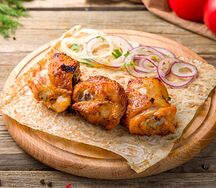 Шашлык из куриных бёдер