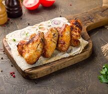 Шашлык из куриных крылышек