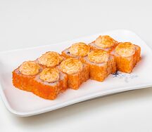 Запеченный с креветкой