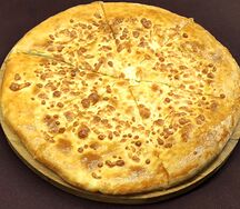 Хачапури с сыром и шпинатом