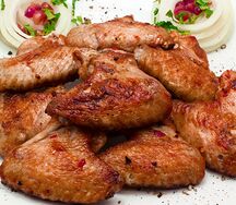 Шашлык из куриных крыльев