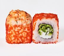 Ролл запеченный с креветкой