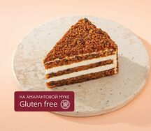 Морковный торт с амарантом