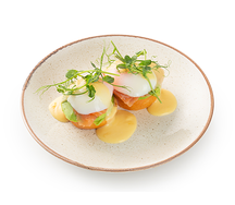 Бриошь с лососем