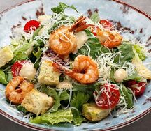 Цезарь с креветками