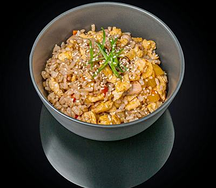 Рис курицей и овощами