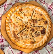 Кубдари с подкопченной телятиной