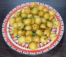 Пельмени жареные