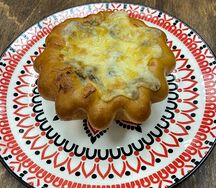 Жюльен с курицей и грибами