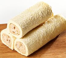 Банановый лукум с ореховой пастой