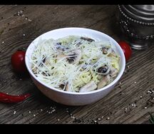 Паста с грибами